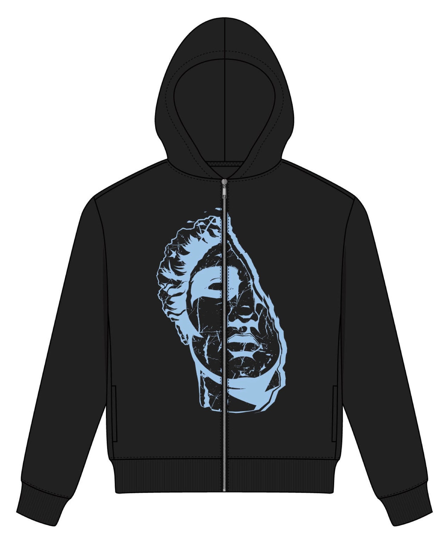 EN AZZURE ZIP UP